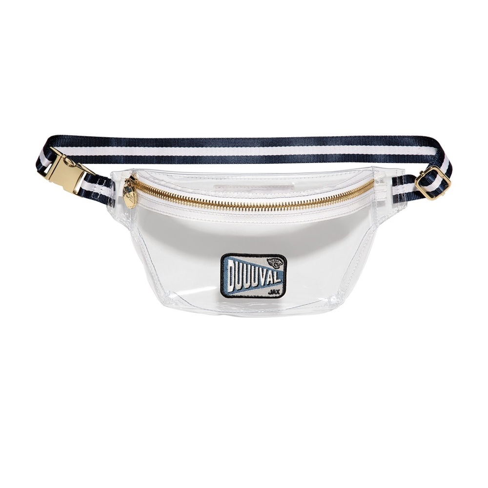 ISO Stoney Clover Lane x Jacksonville Jaguar Fanny Pack with Gold Accents